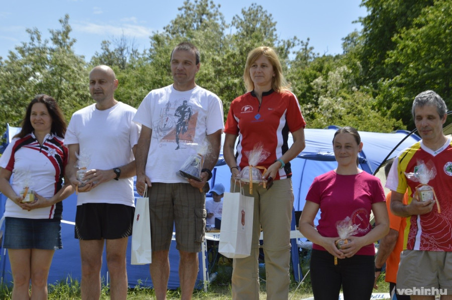 Németh Zsoltné a dobogó legfelső fokán