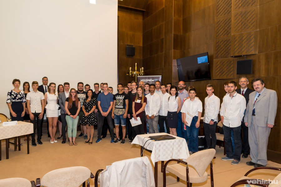 A Szakmabemutató kisfilmek díjátadója 2017-ben (archív fotó)