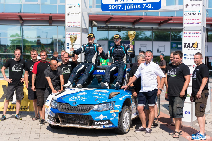 Ez volt Ranga Péter első abszolút futamgyőzelme