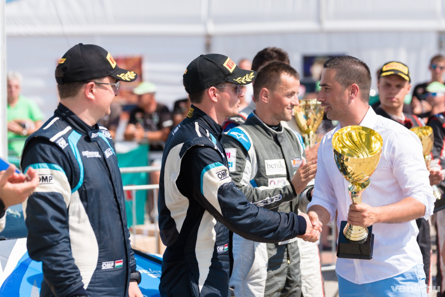 Ranga Péter és Ovádi Péter a díjátadón