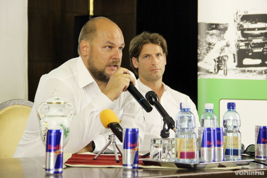 Garamvölgyi Zoltán, a verseny főszervezője