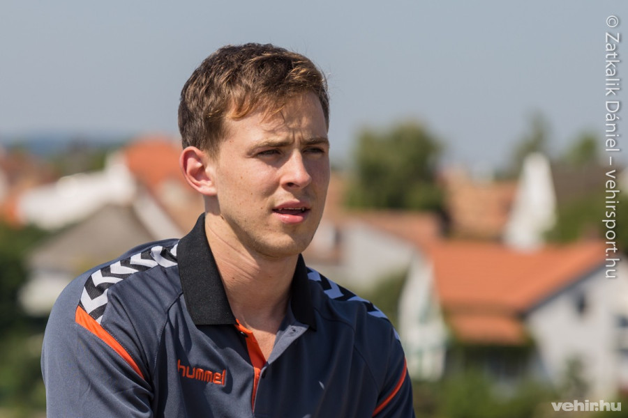 Győri Mátyás második csurgói edzésén megsérült (archív fotó)