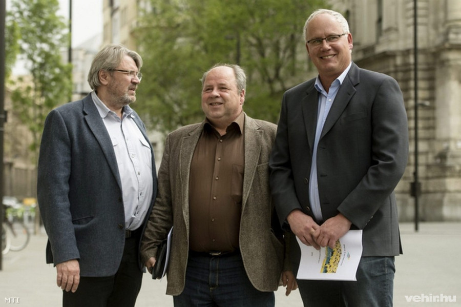 Hargitay András, Sós Csaba és Wladár Sándor - MTI Fotó: Koszticsák Szilárd