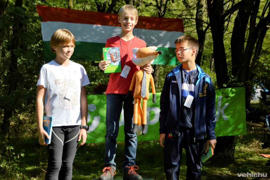 Kovács Jeromos a dobogó tetején