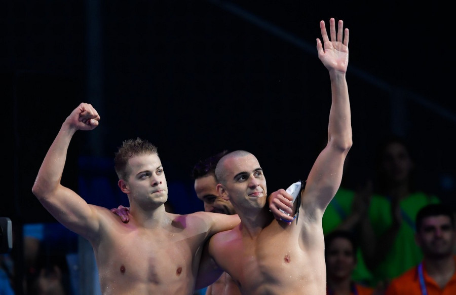 Kenderesi Tamás és Cseh László – Fotó: musz.hu