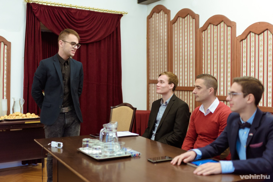 Reitmesz Kornél, Németh Norbert, Ovádi Péter és Simon Noel