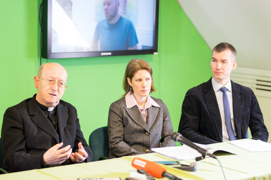 Márfi Gyula, György Adrienn és Szabó Balázs