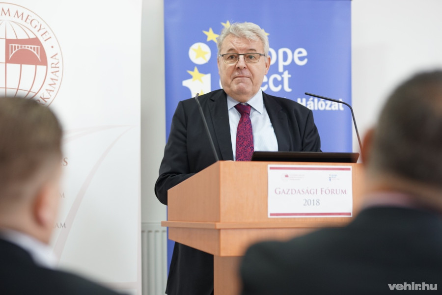 Dr. Markovszky György, a Veszprém Megyei Kereskedelmi és Iparkamara elnöke