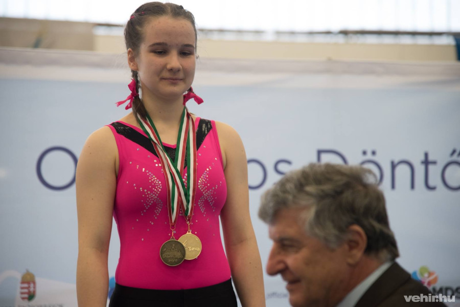 Gugolya Mónika a dobogó tetején