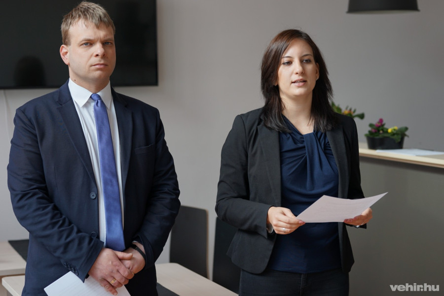 Tábori Ferenc és Hegedűs Barbara