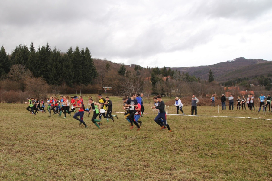 Az ifjúsági mezőny tömegrajtja - Fotó: Máthé István