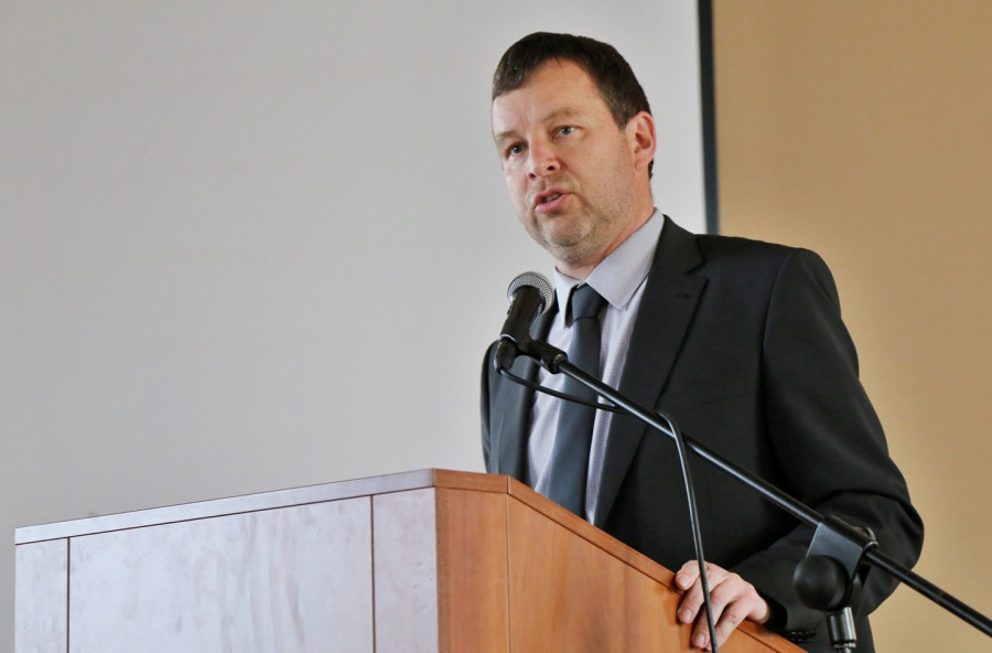 Gelencsér András, a Pannon Egyetem rektora