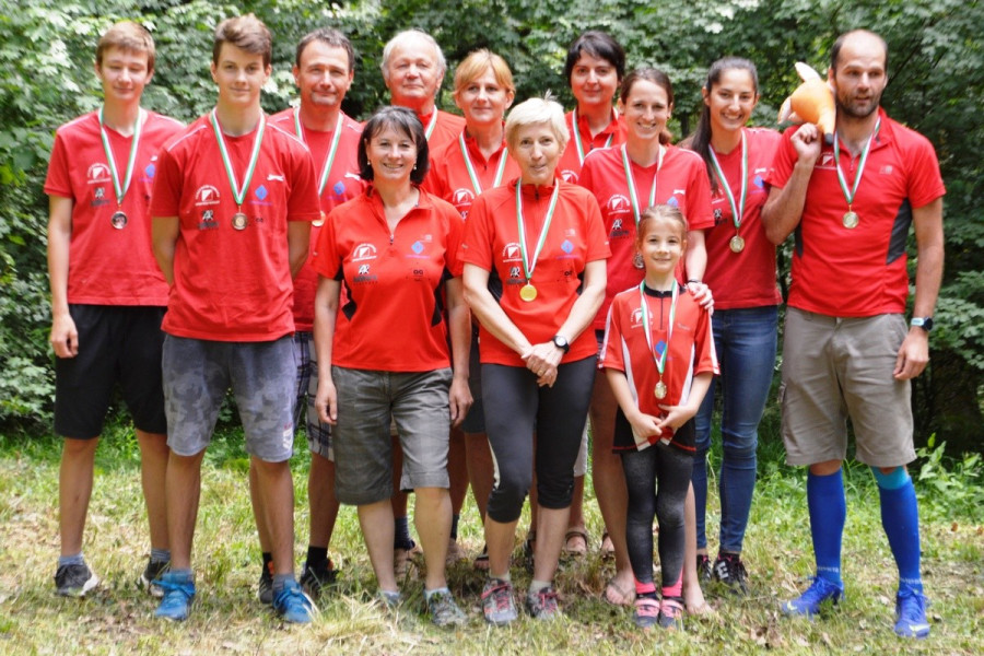 A Veszprémi Honvéd dobogósai - Fotó: Bálint Mónika