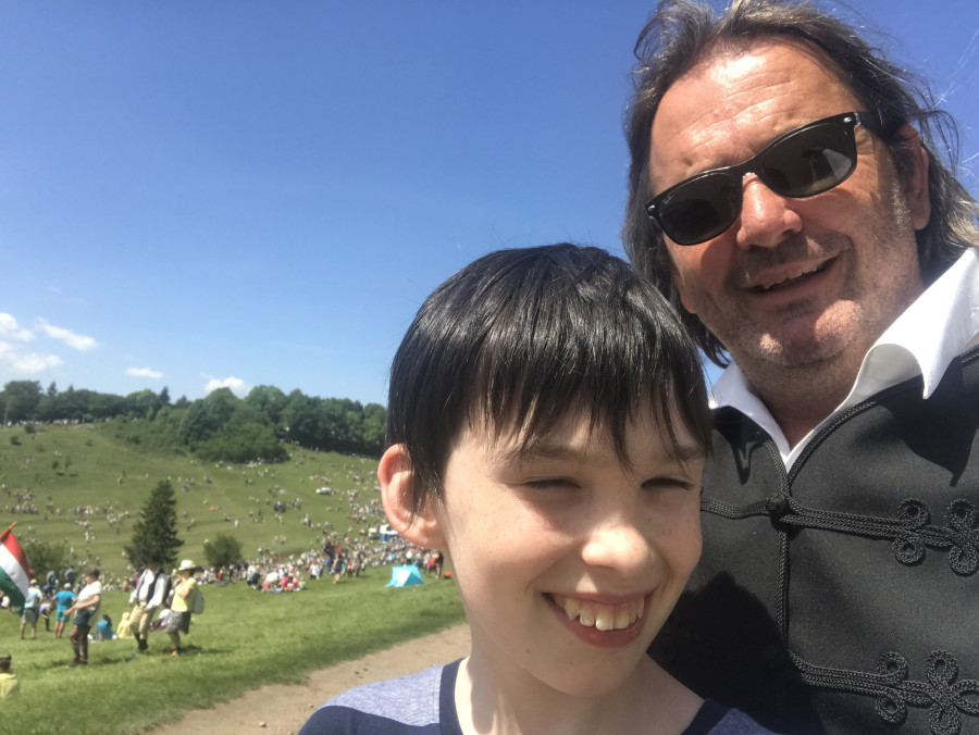 Kohár Kolos és kisfia