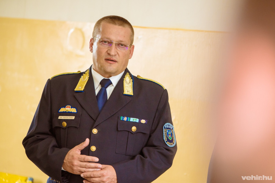 Dr. Tarcsa Csaba megyei rendőrfőkapitány