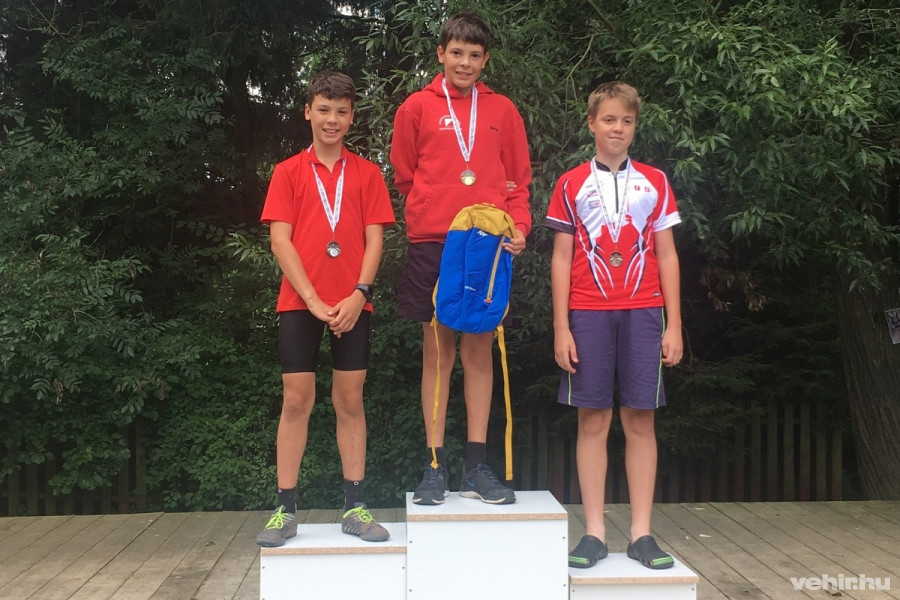 Bálint Ádám és fivére, Gergő a dobogó két felső fokán - Fotó: Mérő Dominika