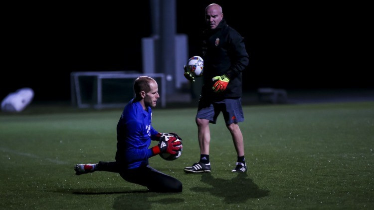 Gulácsi Péter nem védhet az észtek ellen - Fotó: MLSZ