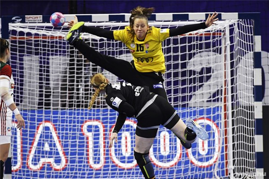 Bíró Blanka magyar kapus (Forrás: MTI/Kovács Tamás)