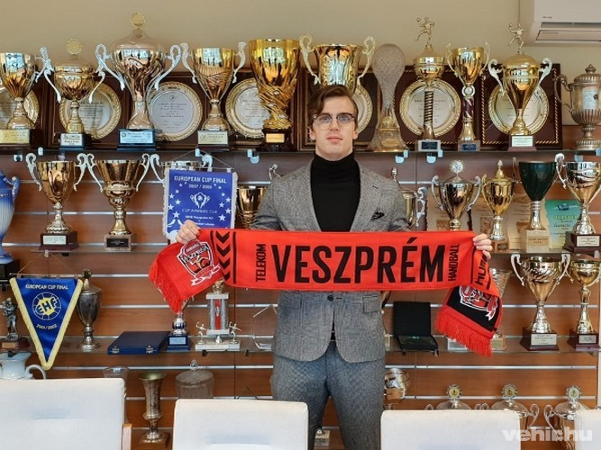 Pawel Paczkowski egy plusz egyéves szerződést írt alá - Fotó: telekomveszprem.hu