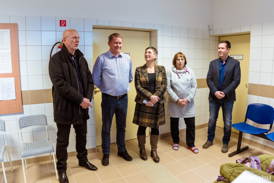 Cziráki Zsolt, Czaun János, Brányi Mária, dr. Dékán Annamária és dr. Szabó Tamás