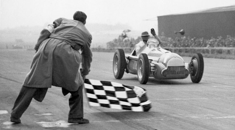 Az Alfa Romeo az 1939-es autójával nyerte meg az első F1 bajnokságot 1950-ben
