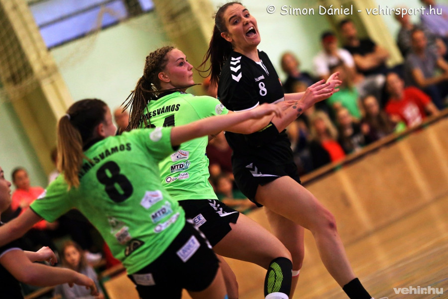 Németh Kriszta kapura mért lövései szinte mindig gólt értek (Archív fotó)