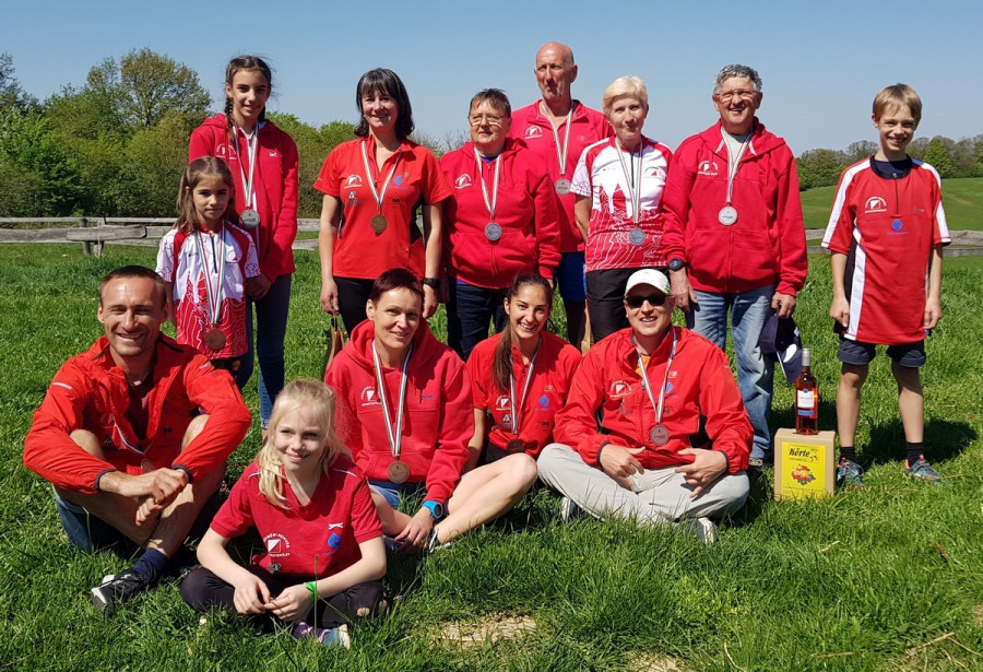 A Veszprémi Honvéd SE dobogósai - Fotó: Mérő Edit