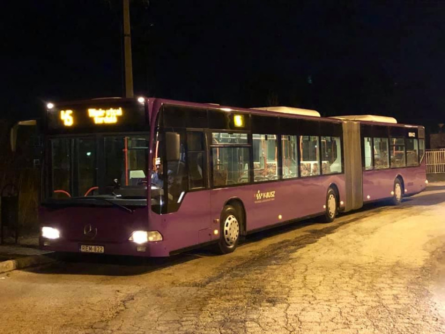 Fotó: V-Busz Veszprémi Közlekedési Kft. Facebook oldala