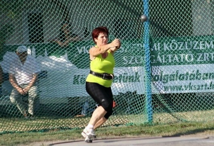 Benes Magdolna több szakágban is remekelt - Fotó: VEDAC