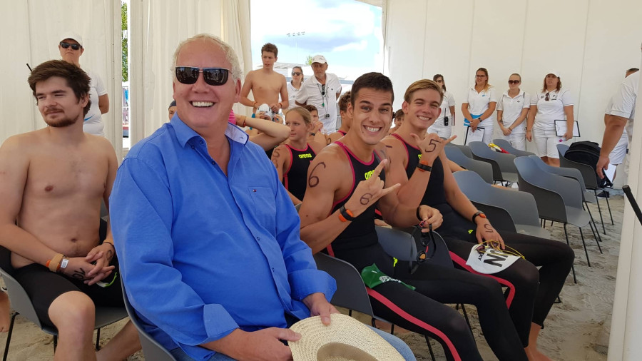 Rasovszky Kristóf (5) nem talált legyőzőre - Fotó: MÚSZ Facebook