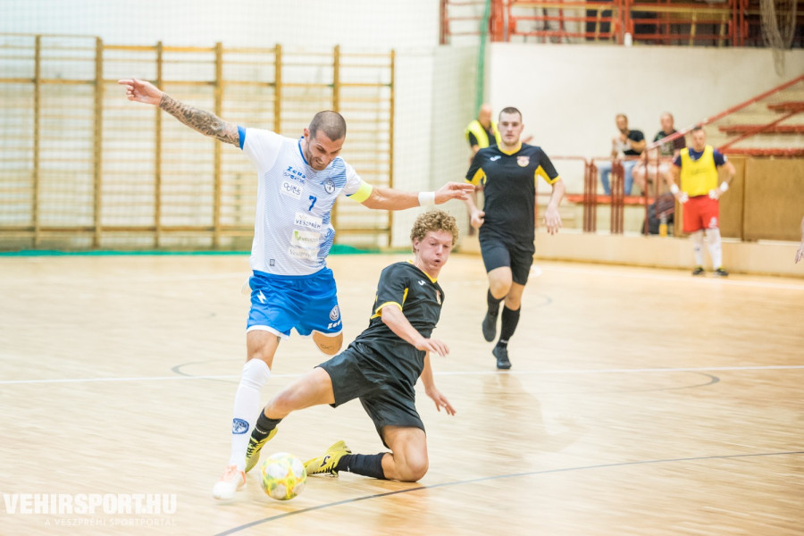Tatai két góljával ikszelt a Veszprém a Csömörön (archív fotó)