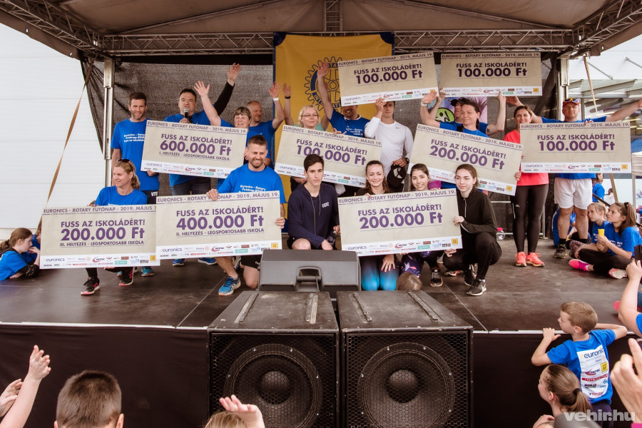 A Fuss az iskoládért programmal tanintézmények eszközbeszerzését támogatta a Rotary