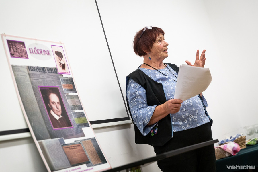 Huszár Józsefné Júlia, a VENŐKE alapítója és tiszteletbeli elnöke