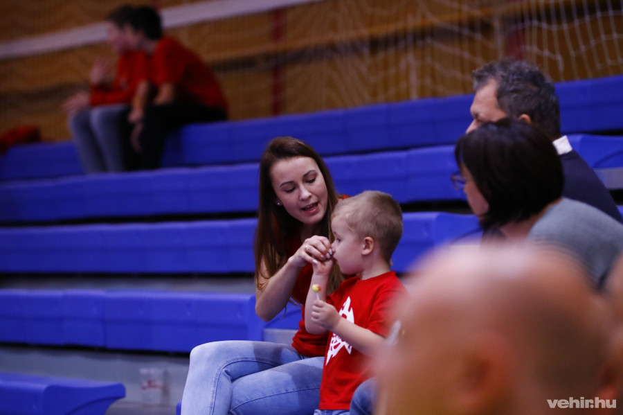 Az irányító Szabó Péterre büszke volt családja - Fotó: Szász Péter