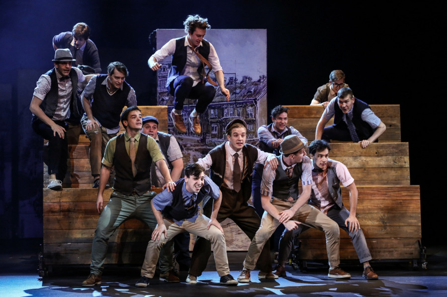 A Pál utcai fiúk a Vígszínházban (fotó:vigszinhaz.hu)