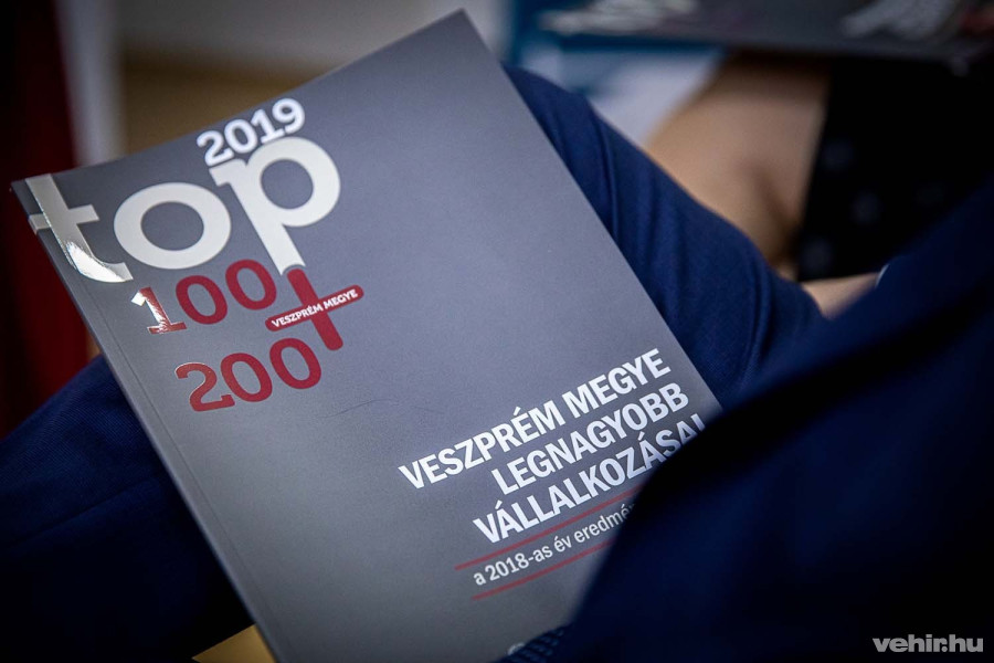 Veszprém megye gazdaságát mutatja be a toplistás kiadvány