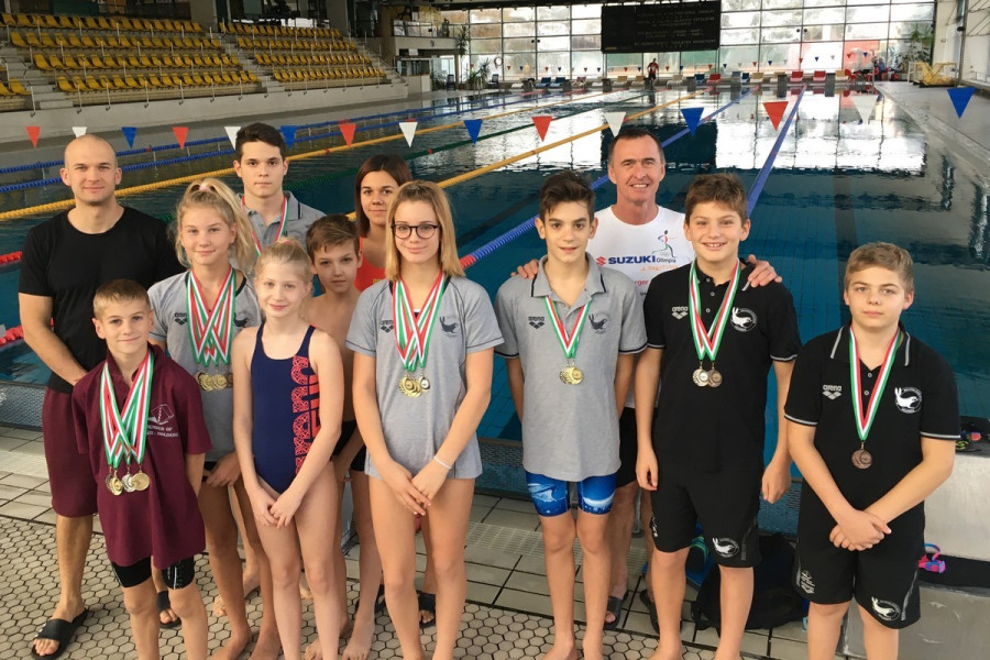 Sikeresen kezdte a versenyszezont a Balaton Úszó Klub Veszprém - Fotó: BÚK