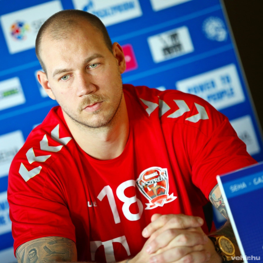 A Telekom Veszprém csapatkapitány-helyettese, a svéd beállós Andreas Nilsson