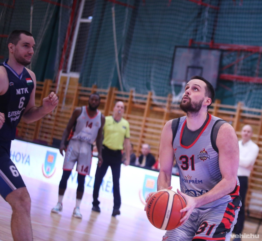 Egy pillanatig sem forgott veszélyben a veszprémiek győzelme (archív fotó)