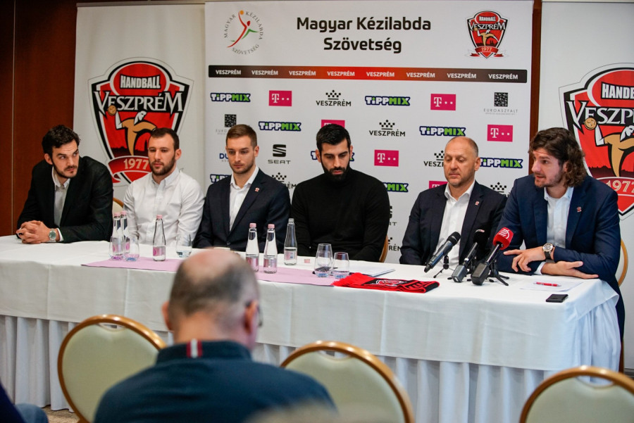 Petar Nenadics, Dejan Manaszkov, Gasper Marguc, Rodrigo Corrales, Csík Zoltán és Nagy László