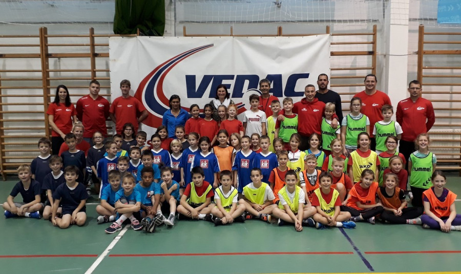 Kölyökatlétika verseny a Báthoryban