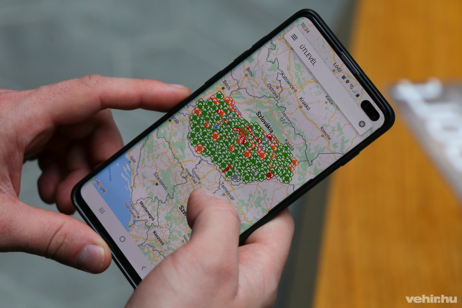 Az alkalmazás valós időben mutatja az ország összes kormányablakát