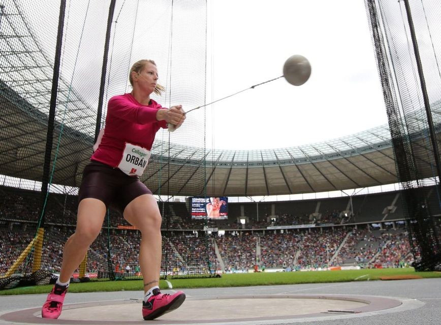 Orbán Éva a berlini világbajnokságon, ahol 8. helyen végzett - Fotók: VEDAC
