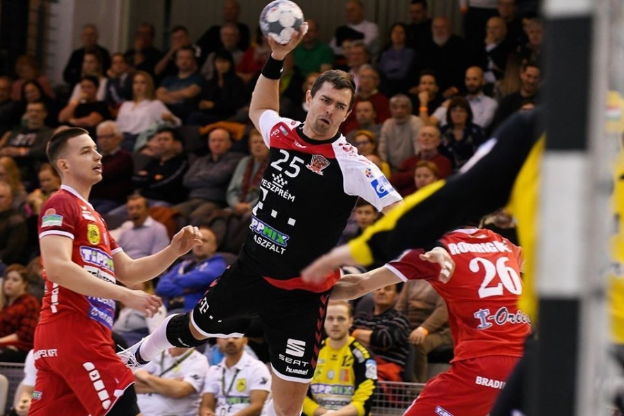 Lauge négy góllal vette ki a részét csapata győzelméből - Fotó: Vörös Dávid, Telekom Veszprém Facebook