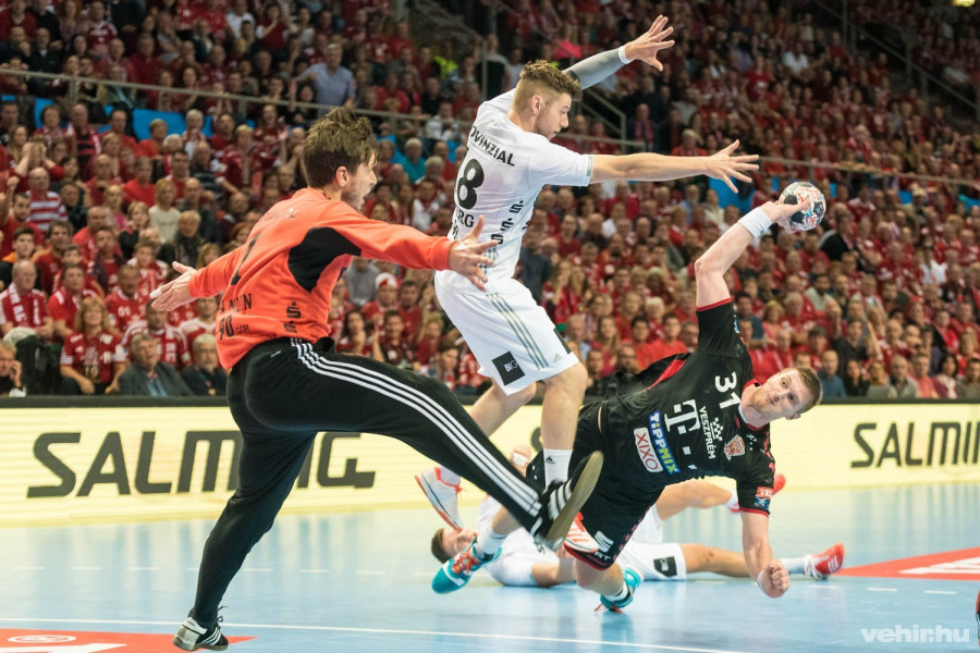 Blaz Blagotinsek szemben a dupla sánccal - Veszprém Aréna, 2017.10.08.