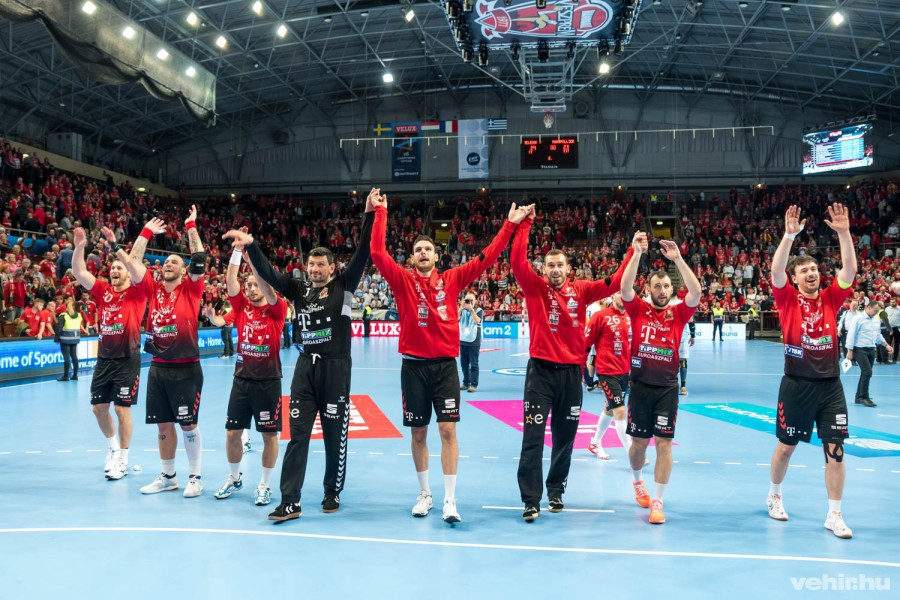 A 2020-as év eddigi egyetlen hazai BL-meccsén a Telekom örülhetett a Montpellier ellen - Veszprém Aréna, 2020.02.23