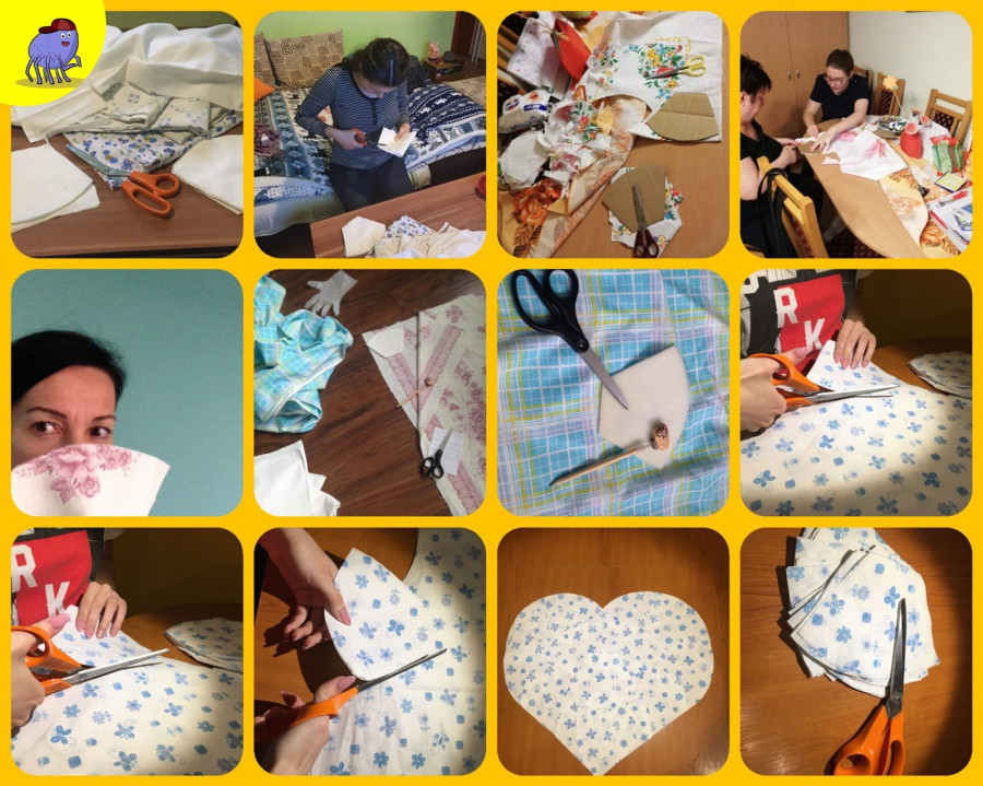 Megy a maszkvarrás is