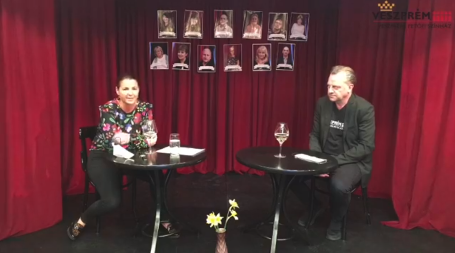 Képernyőmentés a csütörtök esti élő beszélgetésből