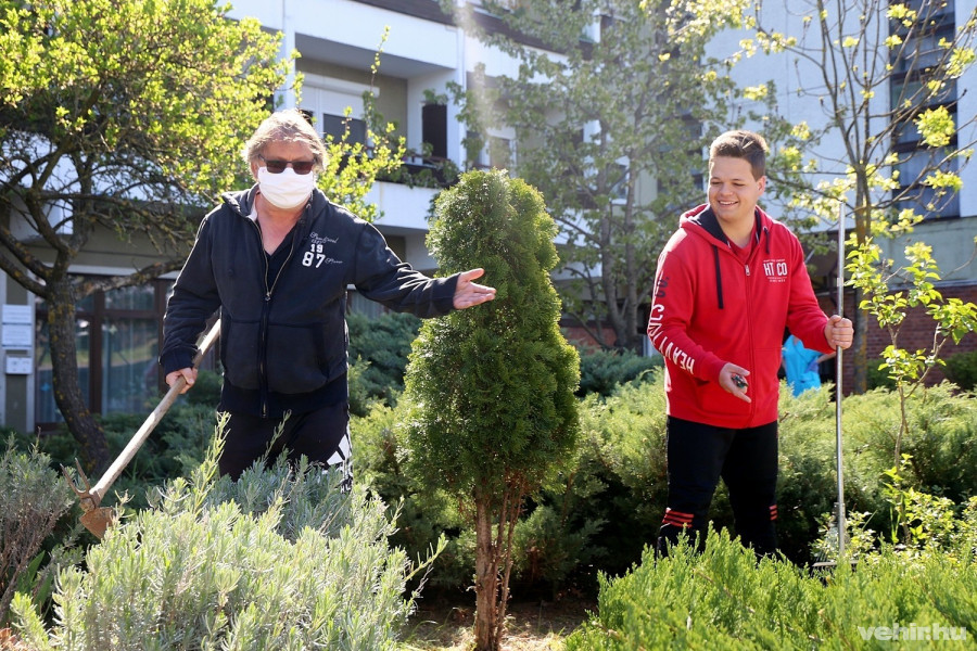 Kőrösi Csaba Prima Primissima-díjas színművész, és Keller Márton