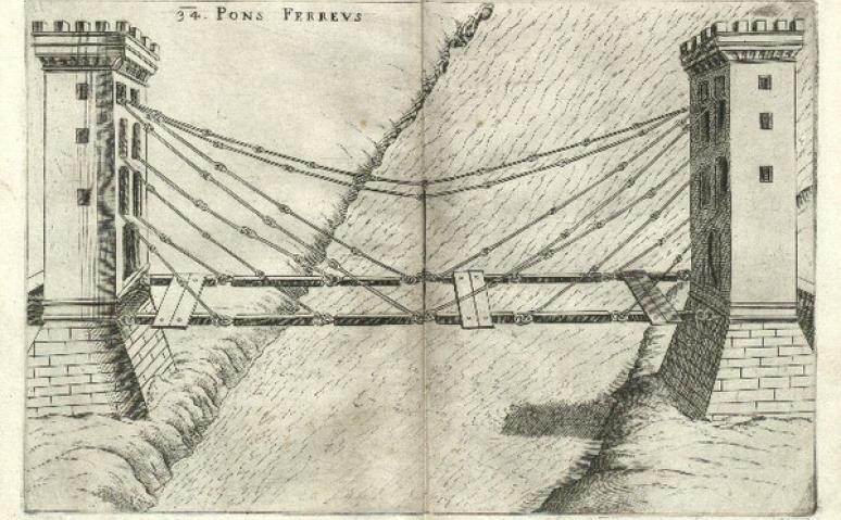 Lánchíd korai elképzelése (forrás: muzsa.sk)
